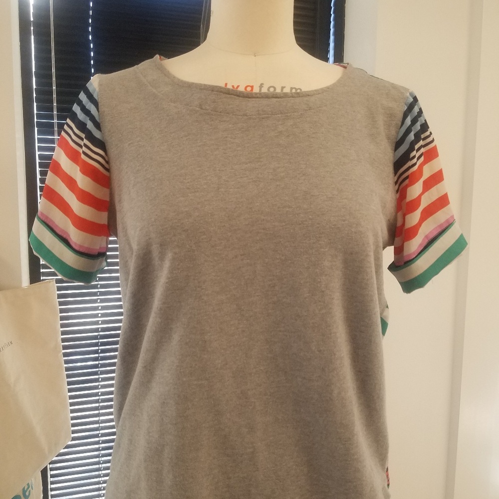 Anthropologie short sleeve shirt